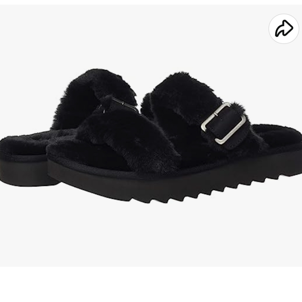 Koolaburra by UGG Women's Furr-ah Flat Sandal